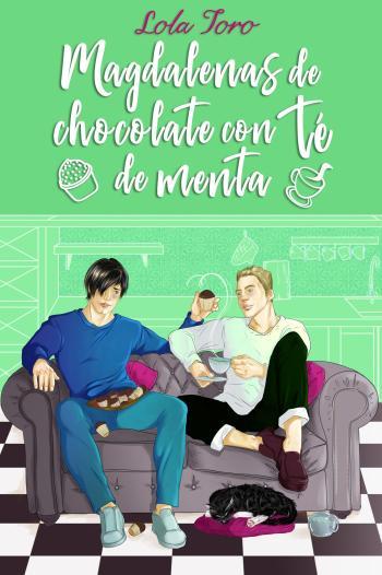 Magdalenas de chocolate con té de menta